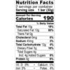 Nutrition Facts Bolivia 90%