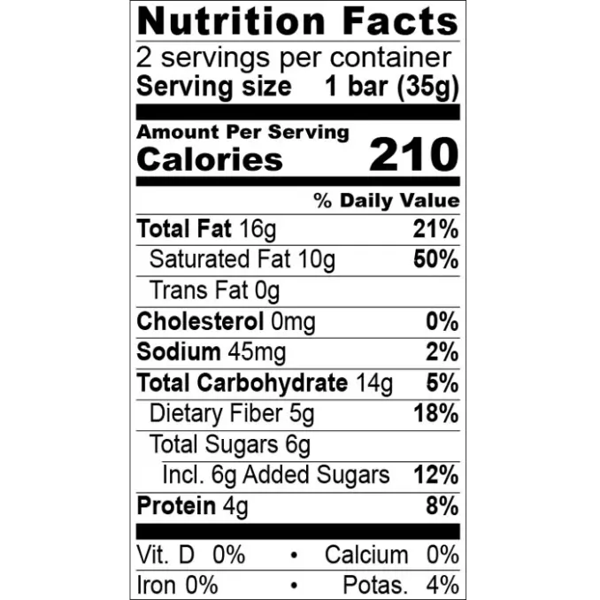 Belize 82% 6 Nutrition Facts Belize 82%