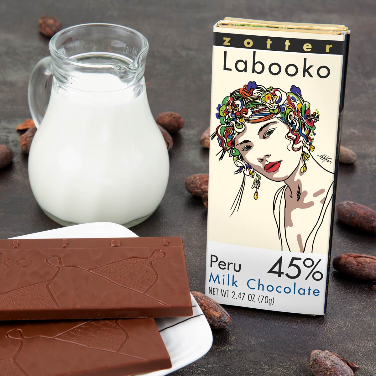 Peru 45% 7 zotter peru 45% labooko