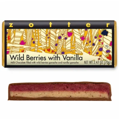 Home 36 Wild Berries with Vanilla, Milk Chocolate