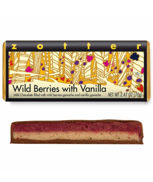 Wild Berries with Vanilla, Milk Chocolate