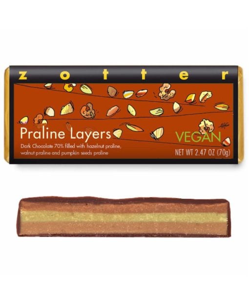 Praline Layers, Dark Chocolate