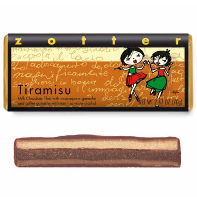 Tiramisu, Milk Chocolate
