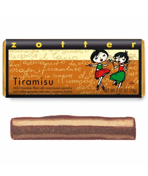 Tiramisu, Milk Chocolate