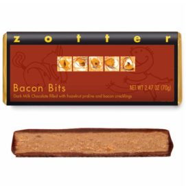 Hand-scooped Chocolate: "Bacon Bits"