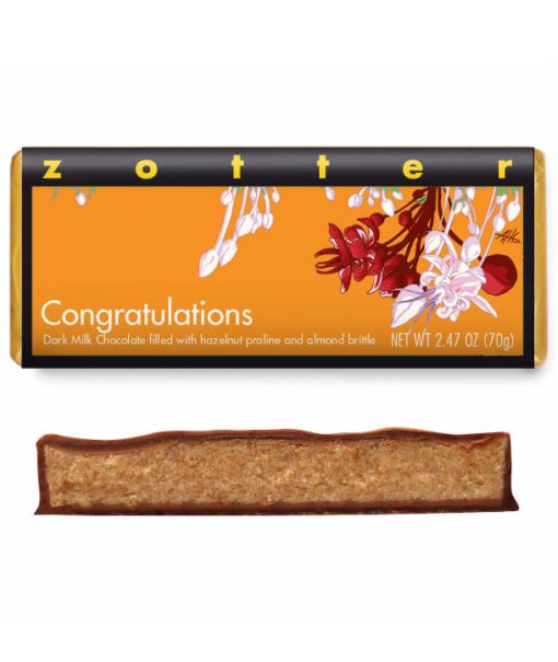 "Congratulations", Milk Chocolate