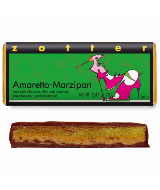 Amaretto Marzipan, Milk Chocolate