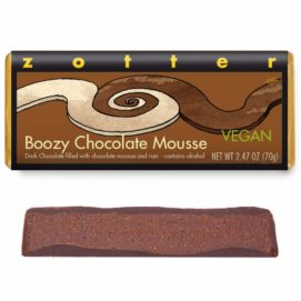 Boozy Chocolate Mousse, Dark Chocolate