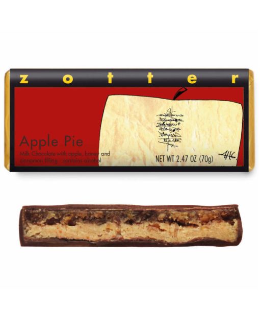 Cinnamon Apple + Honey, Milk Chocolate