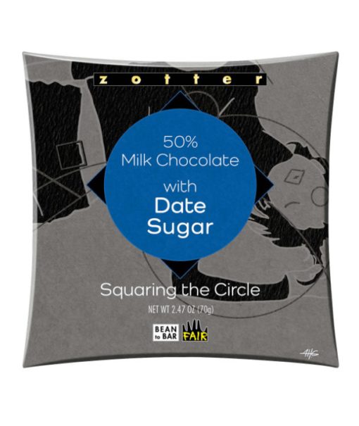 50% Milk Chocolate with Date Sugar