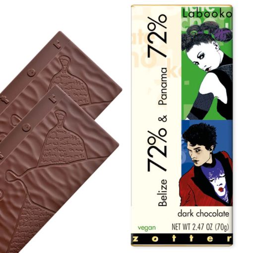Belize 72% & Panama 72%, Dark Chocolate