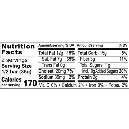 Nutrition Facts Chili
