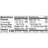 Nutrition Facts Berry Emulsion in White