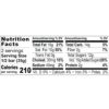 Nutrition Facts Milk Chocolate Mousse