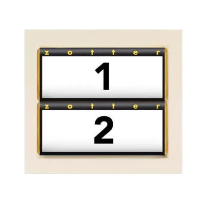 Zotter 02 cream white gift box