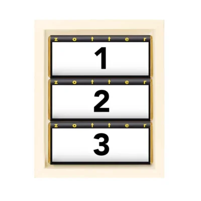 Zotter 03 cream white gift box