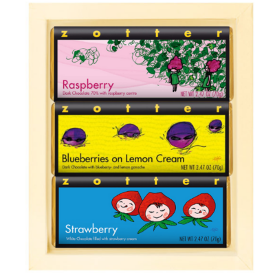 80038 Set Dream of Berries in cream-white gift box