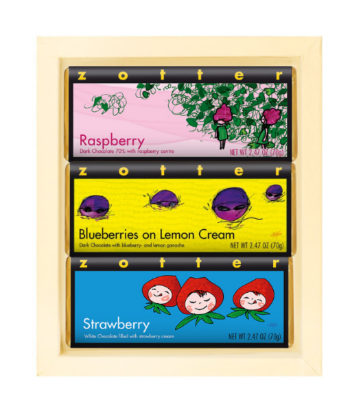 80038 Set Dream of Berries in cream-white gift box