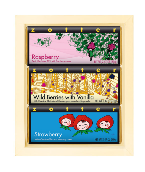 80038 Set Dream of Berries in ivory gift box