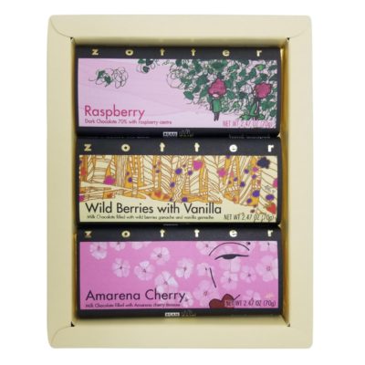 Gift set "Dream of Berries" cream white