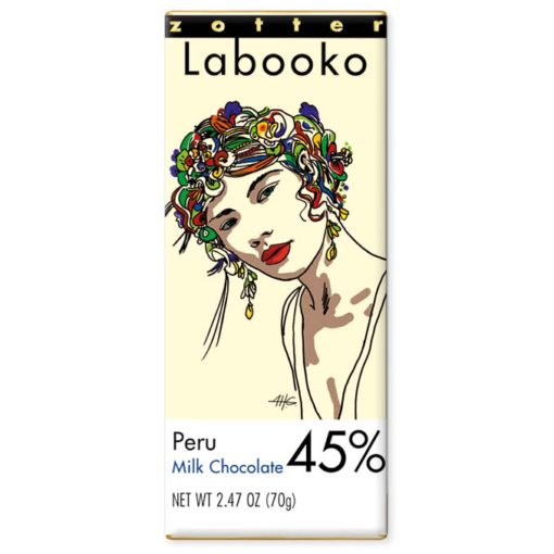 Peru 45%, Milk Chocolate