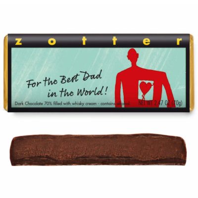 "For the Best Dad of the World", Dark Chocolate