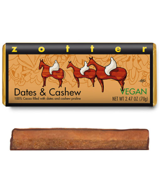 Date & Cashew, Dark Chocolate