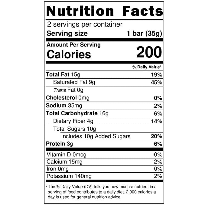 Christmas Magic 6 Nutrition Facts Christmas Magic