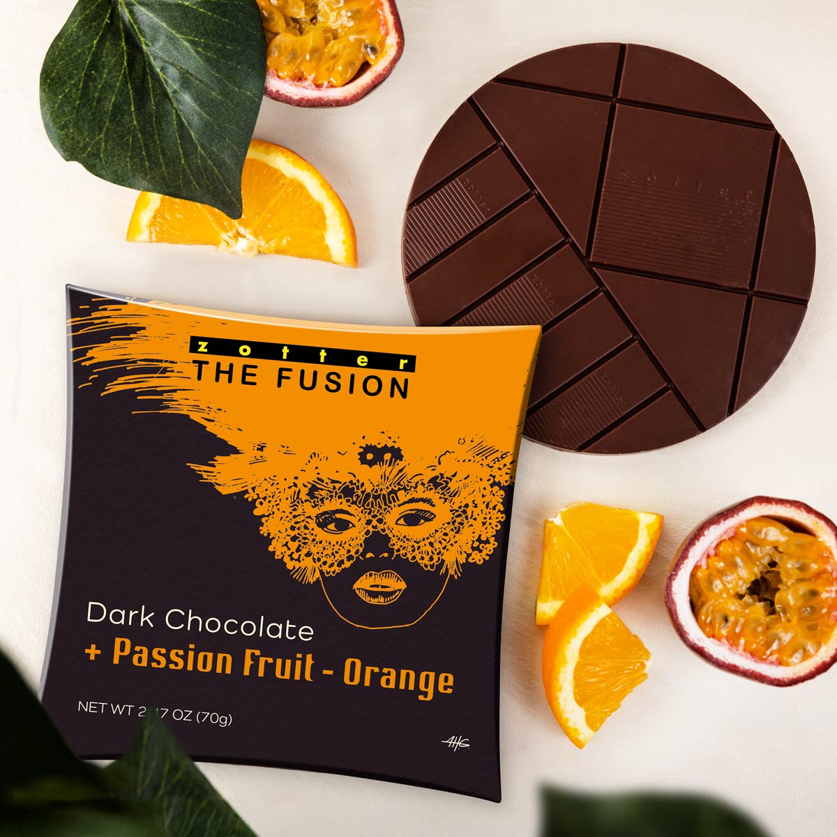 Passion Fruit + Orange in Cacao 7 Passion Fruit + Orange in Cacao infusion