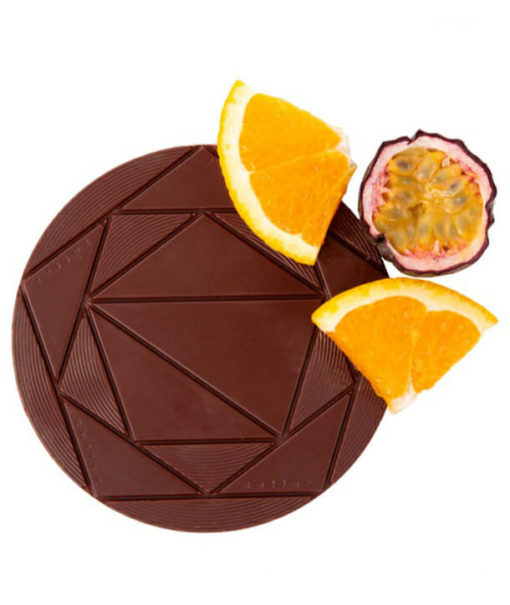 Passion Fruit + Orange in Cacao, Dark Chocolate