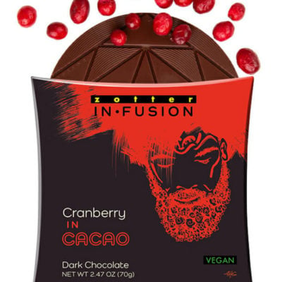 Cranberry in Cacao, Dark Chocolate