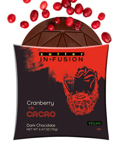 Cranberry in Cacao, Dark Chocolate