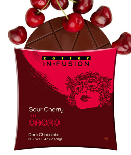 Sour Cherry in Cacao, Dark Chocolate