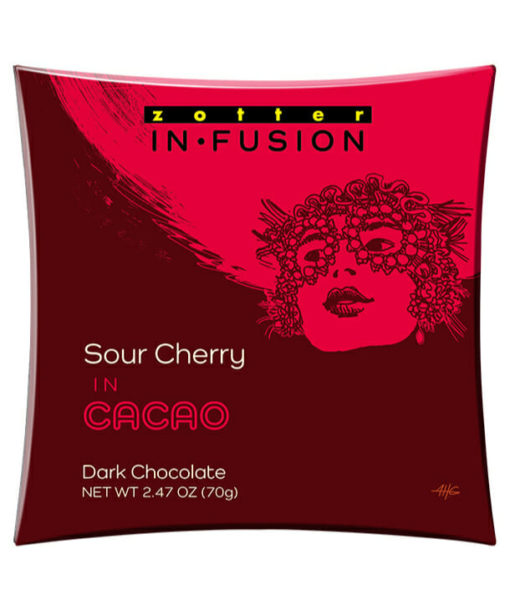 Sour Cherry in Cacao, Dark Chocolate