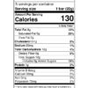 Nutrition Facts Drinking Chocolate Cinnamon Banana