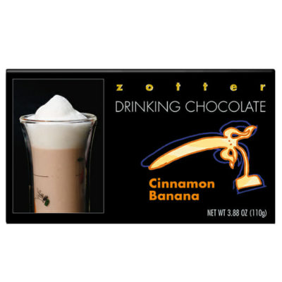 Drinking Chocolate Cinnamon Banana