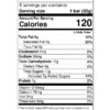 Nutrition Facts Drinking Chocolate Caramel