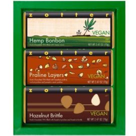 80035 Set _Vegan Nutty_ in green gift box