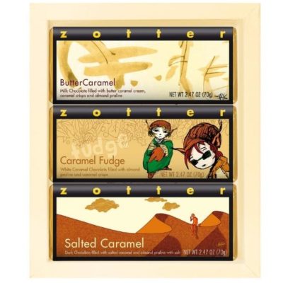Gift set: "Caramel" cream white