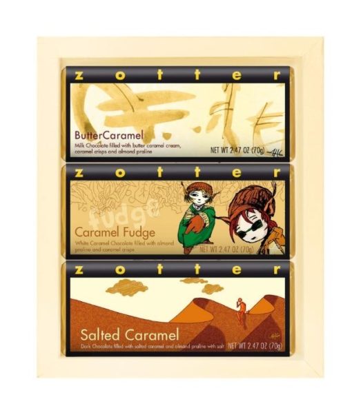 Gift set: "Caramel" cream white