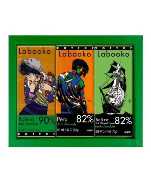 Gift set: "Labooko Super Dark" green