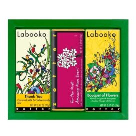 Gift set: "Flowers for Mom" green