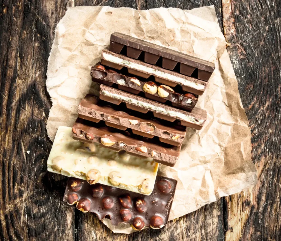 Can't Get Enough Chocolate? Get Your Fix with a Chocolate Subscription 4 Different chocolate bars.