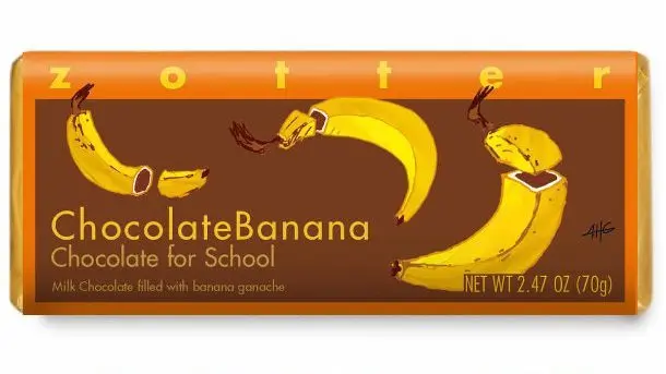 Chocolate for school 1 Chocolate Banana "Uganda"
