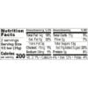 Nutrition Facts Praline Variation