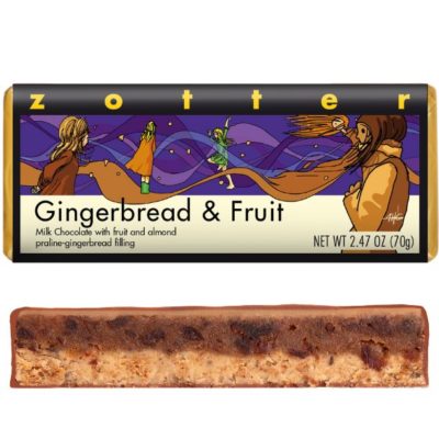 Gingerbread and Fruit, Milk Chocolate