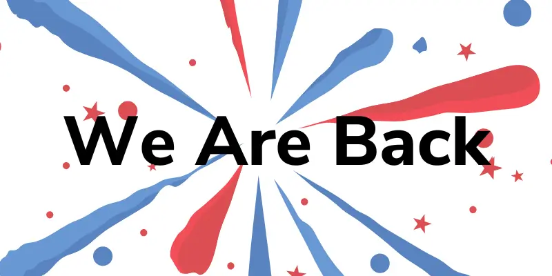 What a roller coaster it has been 2 We are back after ian