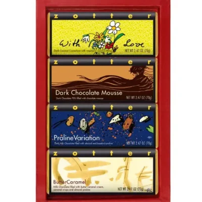 "Classic Flavors" - Gift set with Hand-scooped Chocolate