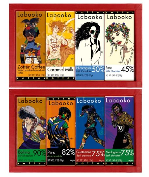 Gift Set 04 or 08 red Labooko Dark Sweet