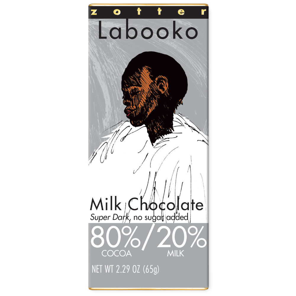 zotter - 80%/20% Milk Chocolate Super Dark